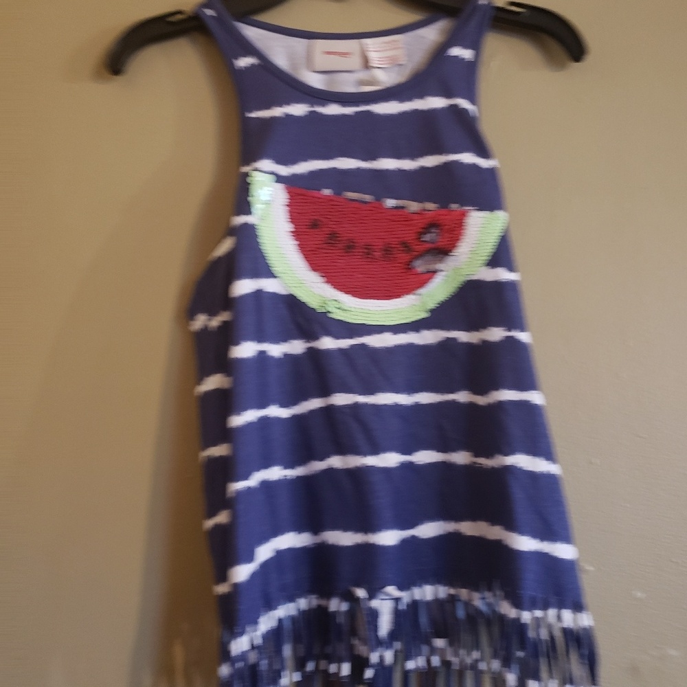 Girls watermelon tee flip us medium new with tags - Picture 5 of 5